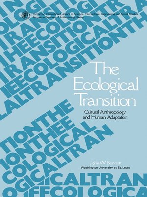 cover image of The Ecological Transition